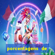 porcentagens de jogos pagantes